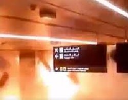 فیلم؛ لحظه انفجار در فرودگاه/عربستان تهدید کرد