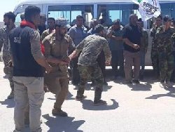 فیلم؛ گوشمالی مزدوران حشدالشعبی در اهواز