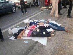 ۲۸ کشته در تصادف در سیستان و بلوچستان