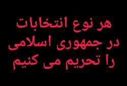 مشارکت در انتخابات دور دوم مجلس ولایت: ۱درصد
