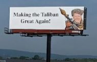 بیلبورد "بایدن طالبانی": طالبان را دوباره با عظمت کنیم!