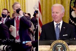 فیلم؛ توهین زننده بایدن به یک خبرنگار منتقد با الفاظ رکیک