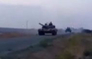 فیلم؛ مستقرشدن تانک‌های زرهی سپاه در مرز افغانستان