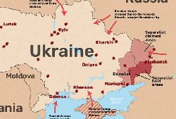 جنگ در شرق اروپا؛ نظامیان اوکراین به مرز روسیه رسیدند