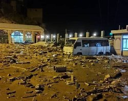 فیلم؛ لحظات هولناک ورود سیل مرگبار به امامزاده داوود