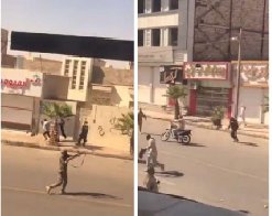 فیلم؛ لحظه شلیک به تظاهرکنندگان زاهدان و مجروح شدن ده‌ها نفر