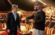 فیلم؛ چرا بن سلمان در خیمه زمستانی با سناتورهای آمریکايی دیدار کرد؟
